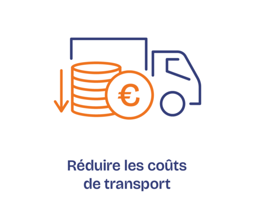 Réduire les coûts  de transport